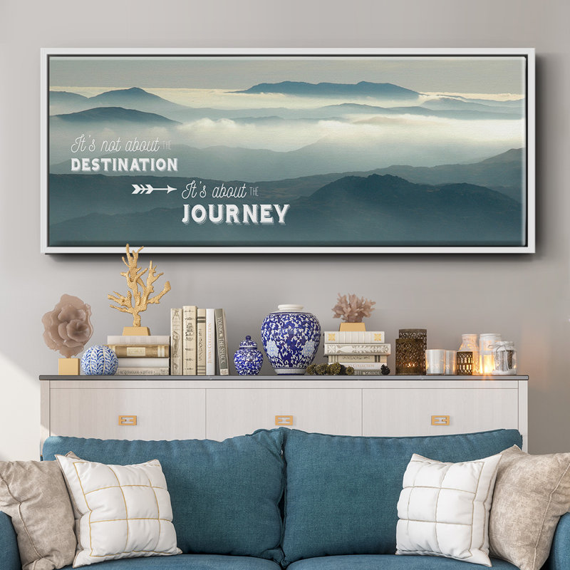 The Journey - Toile encadrée, H 8 po x l 20 po