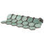 Carreau de mosaïque en porcelaine pour plancher et mur Hex 10-7 / 8 "x 12-5 / 8" Hudson-2084395530