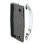 Sliding Screen Door Black Inside Handle, Chrome Outside Handle (Single Pack)