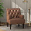 Enoks Faux Leather Lounge Chair-111291890-111291893