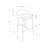 Clouchete Bar Stool, Counter Height, Kitchen, Chrome, Contemporary-1605672697-1541951035