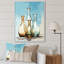 Art contemporain bleu poterie II - Boho-305199050-271888887