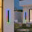 Outdoor RGB Long Wall Lights, 2 Pack RGB/Warm/White Dimmable Modern Led Wall Lighting, Ip65 Waterproof Long Wall Sconce With Remote And APP Control For Outdoor/Indoor-1214494301-1214494296