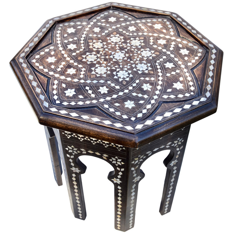 Solid Wood End Table
