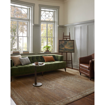 Tapis coucher de soleil / naturel Magnolia Home par Joanna Gaines x Loloi Mona