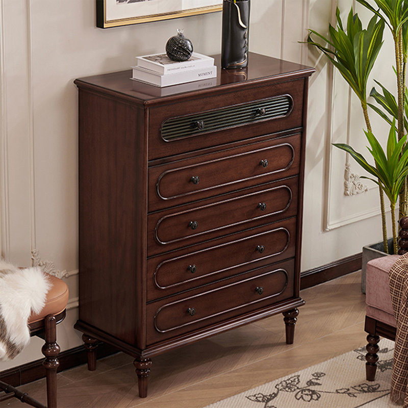 Cherry Solid + Manufactured Wood Accent Cabinet