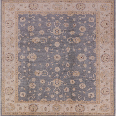 Tapis oriental bleu / brun clair Lothen