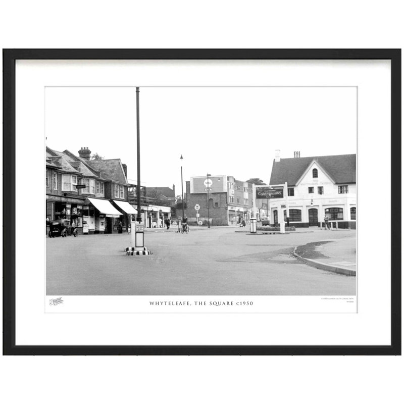 Whyteleafe, The Square C1950 by Francis Frith - Single Picture Frame Print, 45cm H x 60cm W x 2.3cm D