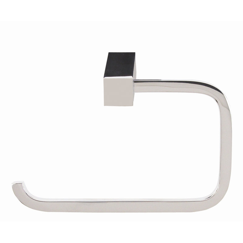 Porte-papier hygiénique à poteau simple fixé au mur SPA 2, Chrome poli