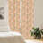 Leopard Floral Semi-Sheer Rod Pocket Curtain Panels-715856362