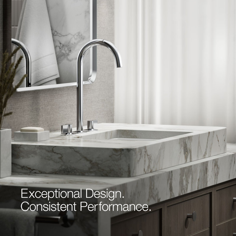 Components™ Tall Bathroom Sink Spout with Tube Design, Polished Chrome