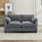 60.6'' Modular Loveseat Sofa-1122458205