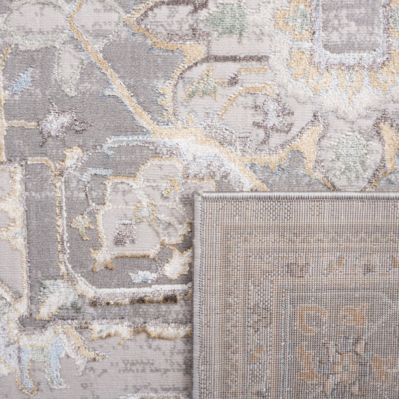 Bel Air Performance Oriental Rug, Square 6'7"