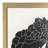 Modern Contemporary Minimalist Frida Portrait, Acrylic Artwork, Black and White