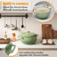 Winado Non-Stick Cast Iron Round Dutch Oven-50674136-50674137