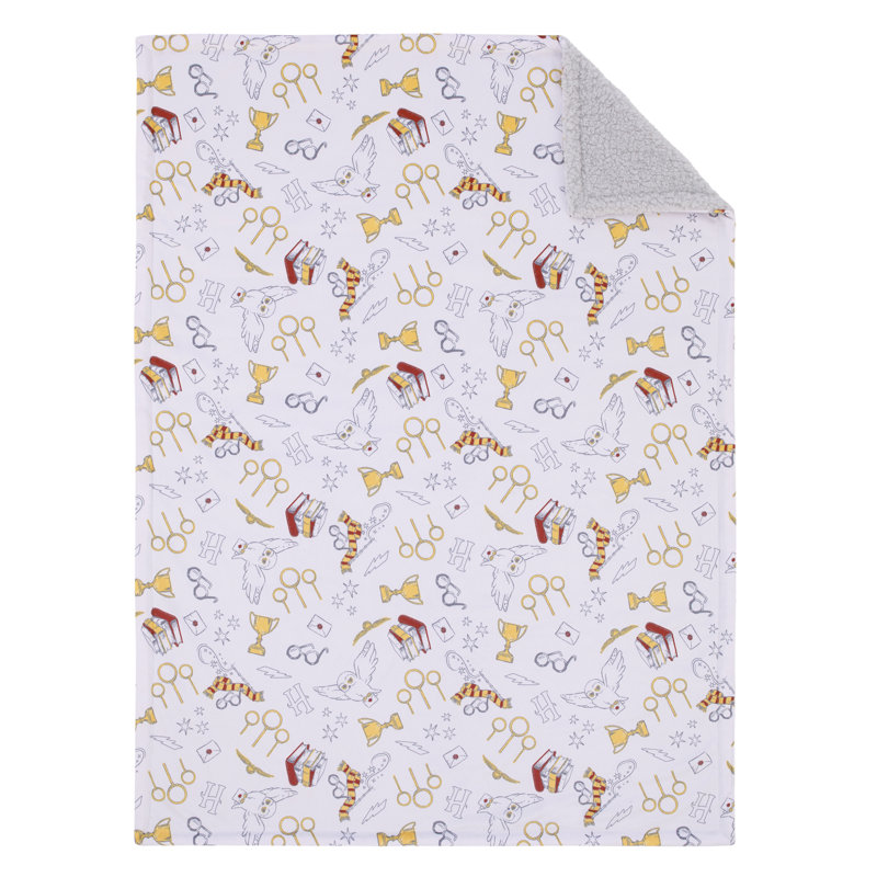 Couverture pour bébé sherpa Harry Potter