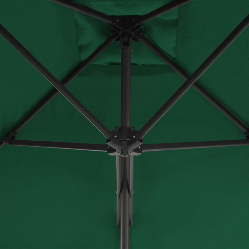Jad 250cm Cantilever Parasol, Green