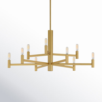 Ilene Dimmable 9 - Light Chandelier