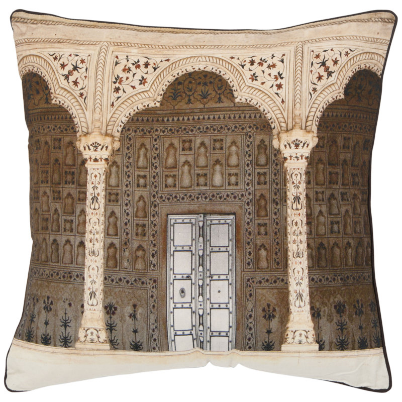Novara Square Cotton Pillow Cover & Insert, 20" x 20"