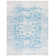 Tapis bleu sarcelle / ivoire Christa