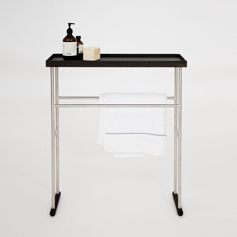 Caddy Towel Rail , Dark Oak