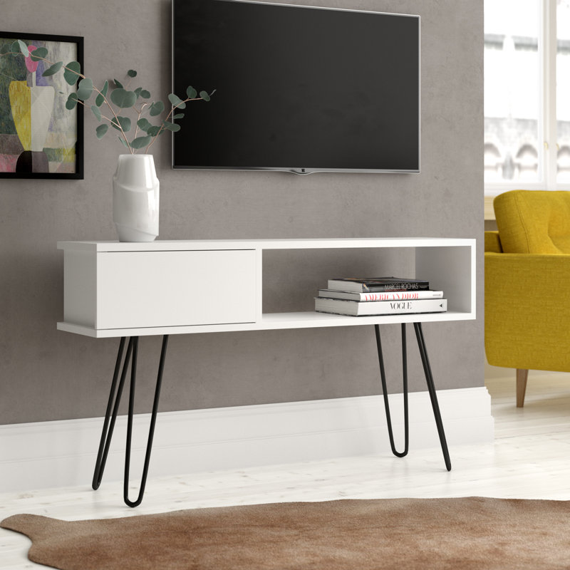 Canterbury TV Stand for TVs up to 50", White