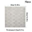 10Pcs Self-Adhesive Wall Tile Stickers