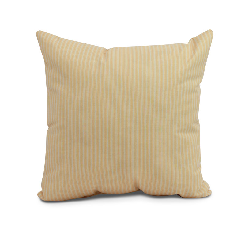 Housse et insert de coussin carré Farmers Market, Jaune, 26 po x 26 po
