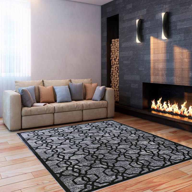 Tapis rectangulaire 6 pi 6 po x 9 pi 6 po Arben