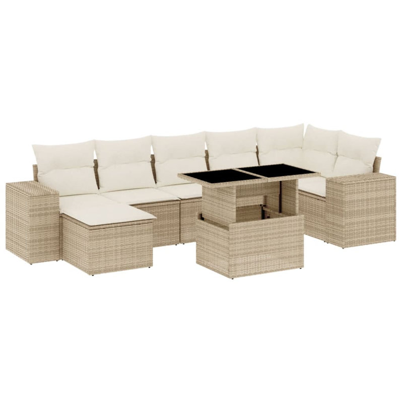 Ensemble de canapé de jardin Vidaxl