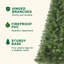 Arbre de Noël artificiel à charnières-1459807642