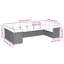 Ensemble de canapé de jardin Vidaxl-114254096
