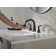 Broadmoor Widespread Pull Out Sprayer Bathroom Faucet, 2-handle Bathroom Sink Faucet with Drain