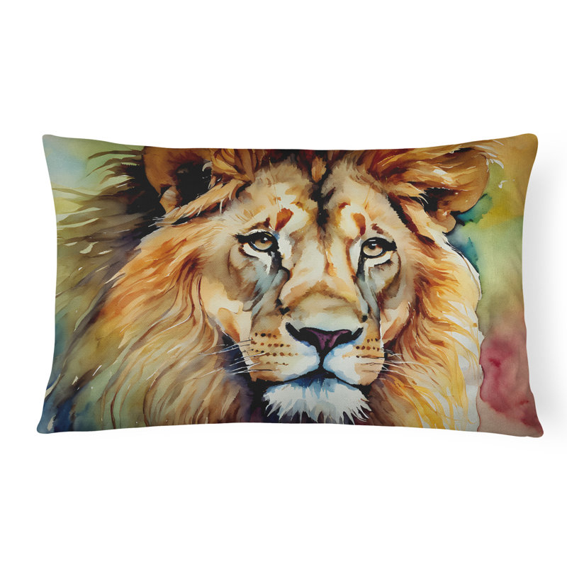 Lion Throw Pillow