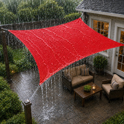 Voile d'ombrage imperméable Amgo Triangle