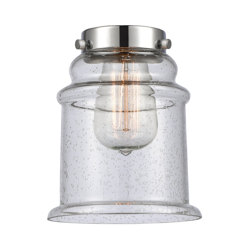 Alexandira 7.12'' H Glass Bell Pendant Shade