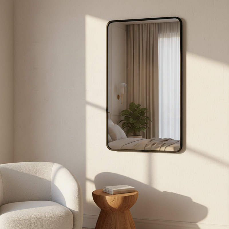 Miroir de salle de bain Modern, 36 po x 24 po