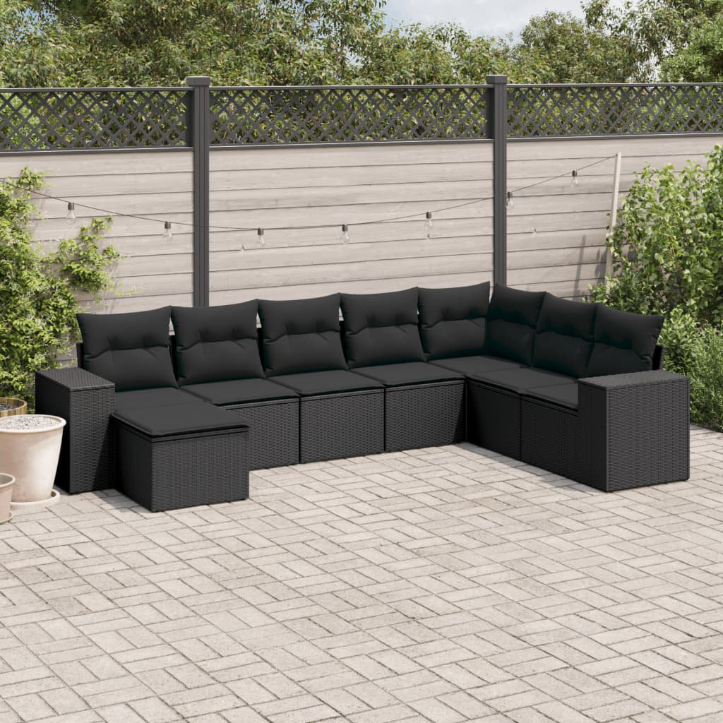 Gartensofa mit Kissen