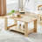 Bonni Rectangular Coffee Table with Storage Shelf-243403191-229741362