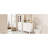67.57" Tall Bathroom Storage Cabinet & 30" Bathroom Vanity With Sink Combo, Freestanding Modern Cabinet Set With Glass Doors, Drawer Storage, Adjustable Shelves & Soft-Close Design-2013249064