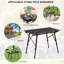 90cm Adjustable Folding Table