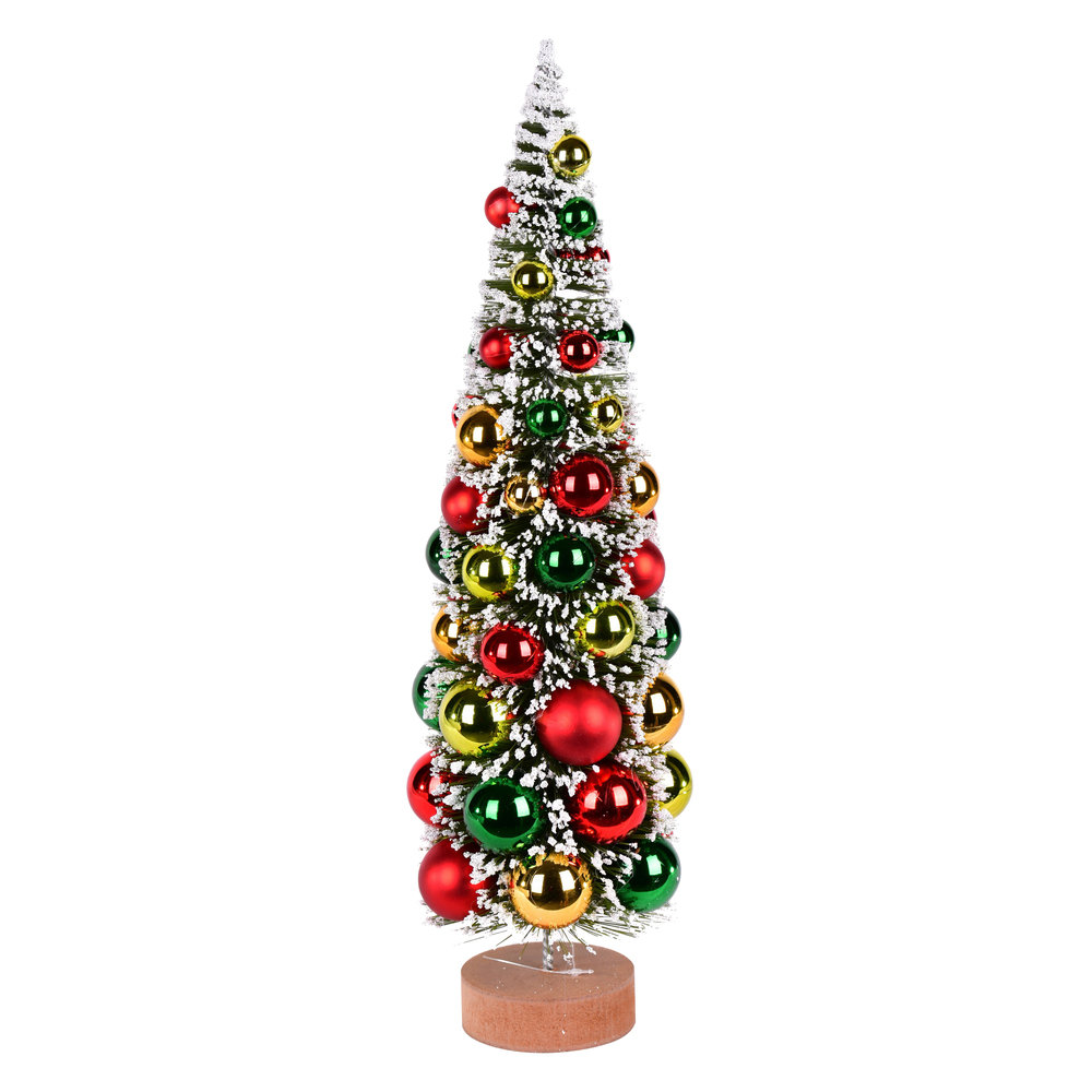Vickerman Vintage Tabletop Frosted Artificial Chri 1.5' Pine Christmas Tree The Holiday Aisle®