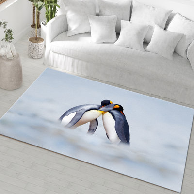 Non-Woven Thin Type Printed Rug Featuring an Intricate Floral Design and Neutral Color Palette Ideal for Any Room in Your Home