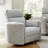 Bre 40" W Polyester Upholstered Swivel Recliner-897757160