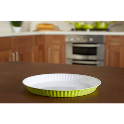 Symple Stuff Ikra Round Ceramic Baker Bakeware