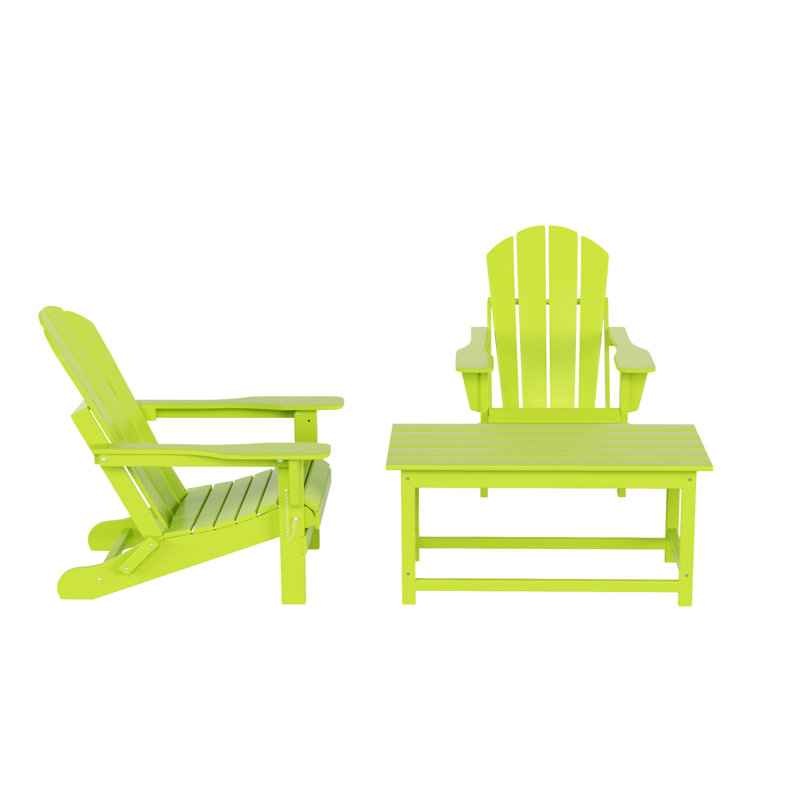 Chaise Adirondack pliante Laguna, Limette