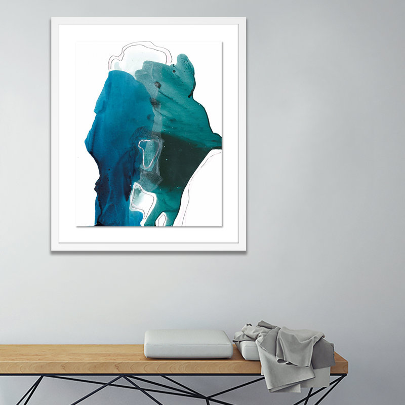 Faith Print by Kim Whiteside, White, 24" H x 20" W x 1.5" D