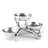 Arthur Court Designs Antler Aluminum Candy Bowl