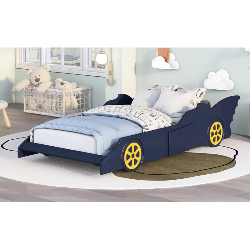 Lit simple Shivan par Latitude Run®, Bleu