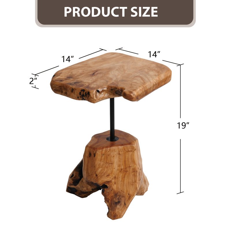 Table de bout Natural Edge